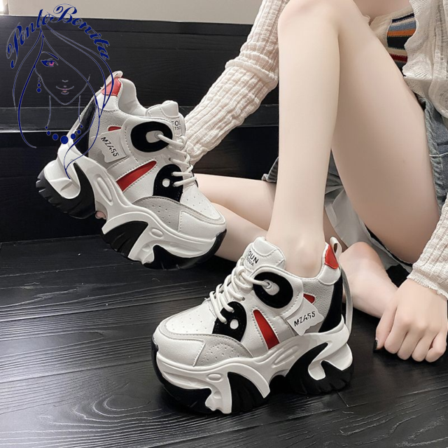 Tenis Chunky Urbanos MZ455 para Mujer – Estilo Deportivo y Plataforma Alta